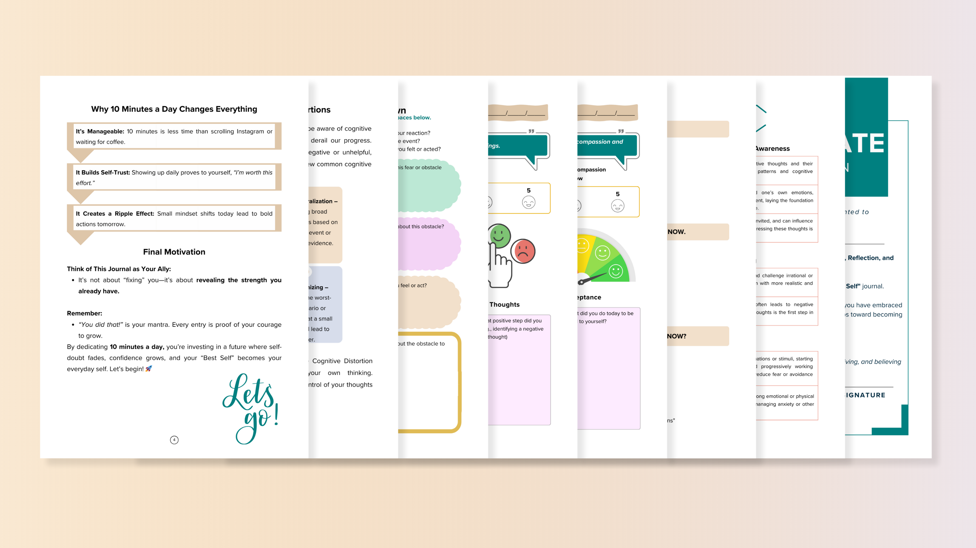 You Did That!: A Guided Cognitive Behavioral Therapy (CBT) Journal — developed with guidance from a licensed psychologist
